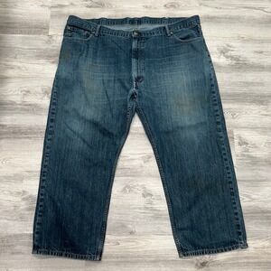 Levi's 559 Relaxed Straight Leg Jeans Dark Wash Denim Mens Size‎ 42x30